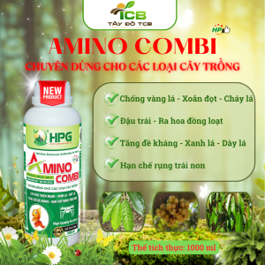 Phân Bón Vi Lượng Amino Combi | Giải Pháp Bổ Sung Vi Chất & Amino Giúp Cây Khỏe Nhanh, Tăng Sức Đề Kháng