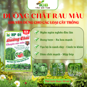 Phân Bón Vi Lượng Dưỡng Chất Rau Màu | Giải Pháp Nuôi Rau Xanh Mượt, Tăng Năng Suất, Cải Thiện Chất Lượng