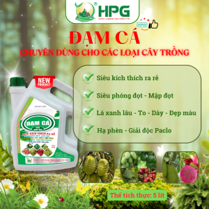 Phân Bón Vi Lượng Đạm Cá | Giải Pháp Nuôi Cây Khỏe, Đậm Lá, Mập Đọt, Tăng Năng Suất