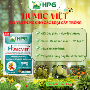 Phân Bón Lá Sinh Học - Đa Lượng Humic Việt | Giải Pháp Nuôi Cây Khỏe, Tăng Sinh Trưởng, Cải Tạo Đất, Năng Suất Cao