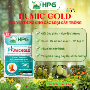 Phân Bón Lá Sinh Học Humic Gold | Giải Pháp Nuôi Cây Khỏe, Tăng Sinh Trưởng, Cải Tạo Đất, Nâng Cao Năng Suất