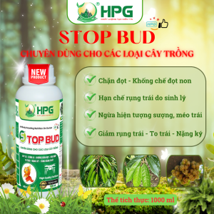 Phân Bón Vi Lượng StopBud | Giải Pháp Khống Chế Đọt Non, Dồn Dinh Dưỡng Nuôi Hoa & Trái