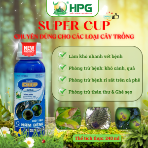 Thuốc Trừ Bệnh Super Cup | Giải Pháp Đặc Trị Nấm Bệnh Hiệu Quả, Bảo Vệ Cây Trồng Toàn Diện
