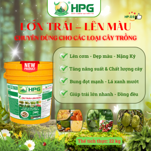 Phân Bón Hữu Cơ Lớn Trái Lên Màu | Giải Pháp Nuôi Trái Nhanh, Màu Sắc Đẹp, Nặng Ký, Dễ Bán
